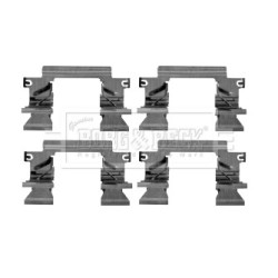 Brake Disc Pad Accessory Kit BORG & BECK BBK1472