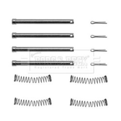 Brake Disc Pad Accessory Kit BORG & BECK BBK1475 OE Ref RTC5001