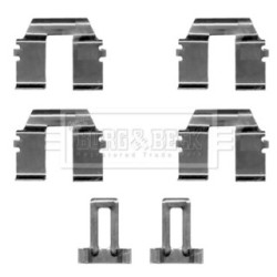 Brake Disc Pad Accessory Kit BORG & BECK BBK1476
