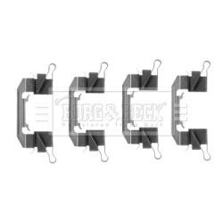 Brake Disc Pad Accessory Kit BORG & BECK BBK1479
