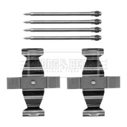 Brake Disc Pad Accessory Kit BORG & BECK BBK1482