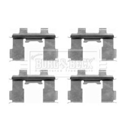 Brake Disc Pad Accessory Kit BORG & BECK BBK1484