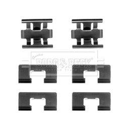 Brake Disc Pad Accessory Kit BORG & BECK BBK1485 OE Ref 45010-910-000