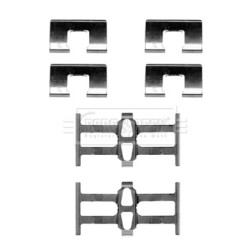 Brake Disc Pad Accessory Kit BORG & BECK BBK1490 OE Ref 45011-180-000