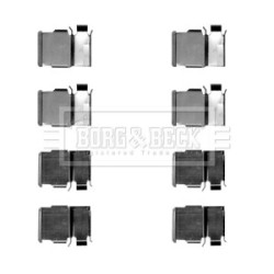 Brake Disc Pad Accessory Kit BORG & BECK BBK1497 OE Ref 04410-33000