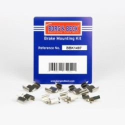 Brake Disc Pad Accessory Kit BORG & BECK BBK1497 OE Ref 04410-33000 BORG & BECK