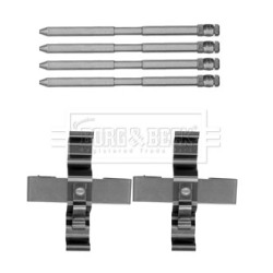 Brake Disc Pad Accessory Kit BORG & BECK BBK1501 OE Ref 7L0 698 269 C