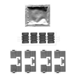 Brake Disc Pad Accessory Kit BORG & BECK BBK1504