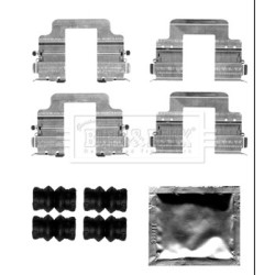 Brake Disc Pad Accessory Kit BORG & BECK BBK1506