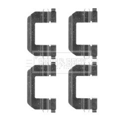 Brake Disc Pad Accessory Kit BORG & BECK BBK1507