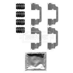 Brake Disc Pad Accessory Kit BORG & BECK BBK1508