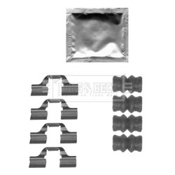 Brake Disc Pad Accessory Kit BORG & BECK BBK1509