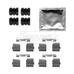 Brake Disc Pad Accessory Kit BORG & BECK BBK1515 OE Ref 410278957R