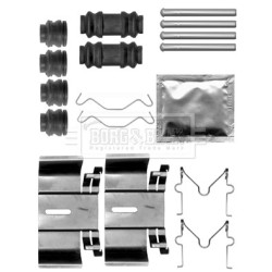 Brake Disc Pad Accessory Kit BORG & BECK BBK1516