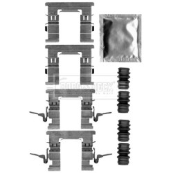 Brake Disc Pad Accessory Kit BORG & BECK BBK1522