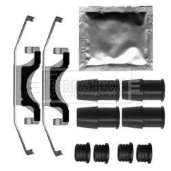 Brake Disc Pad Accessory Kit BORG & BECK BBK1523 OE Ref A001 421 23 91