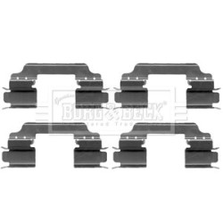 Brake Disc Pad Accessory Kit BORG & BECK BBK1534