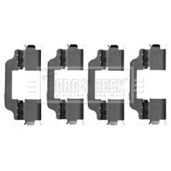 Brake Disc Pad Accessory Kit BORG & BECK BBK1539