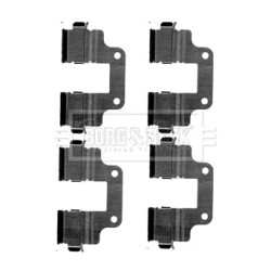 Brake Disc Pad Accessory Kit BORG & BECK BBK1543