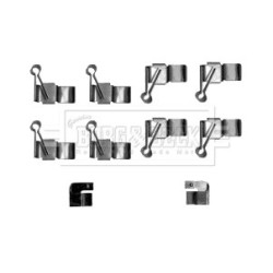 Brake Disc Pad Accessory Kit BORG & BECK BBK1554 OE Ref 04947-26040