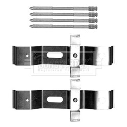 Brake Disc Pad Accessory Kit BORG & BECK BBK1557
