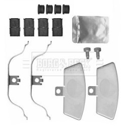 Brake Disc Pad Accessory Kit BORG & BECK BBK1560