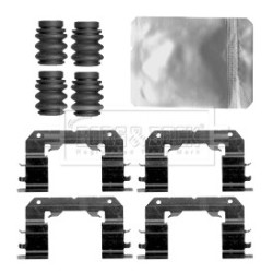 Brake Disc Pad Accessory Kit BORG & BECK BBK1575