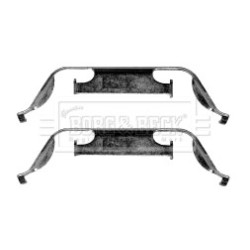 Brake Disc Pad Accessory Kit BORG & BECK BBK1581