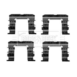 Brake Disc Pad Accessory Kit BORG & BECK BBK1582