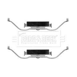 Brake Disc Pad Accessory Kit BORG & BECK BBK1586 OE Ref 7D0 615 295 B
