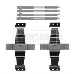 Brake Disc Pad Accessory Kit BORG & BECK BBK1589