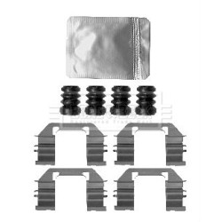 Brake Disc Pad Accessory Kit BORG & BECK BBK1592
