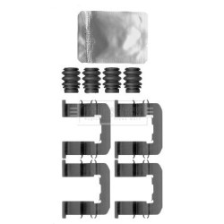 Brake Disc Pad Accessory Kit BORG & BECK BBK1597