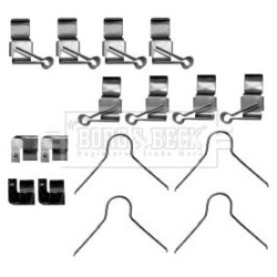 Brake Disc Pad Accessory Kit BORG & BECK BBK1599