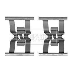 Brake Disc Pad Accessory Kit BORG & BECK BBK1602