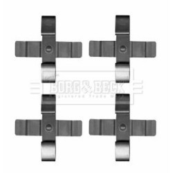 Brake Disc Pad Accessory Kit BORG & BECK BBK1603