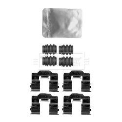 Brake Disc Pad Accessory Kit BORG & BECK BBK1604