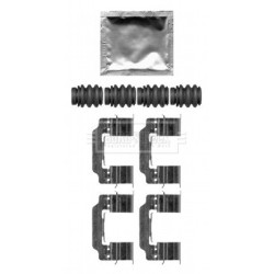 Brake Disc Pad Accessory Kit BORG & BECK BBK1607