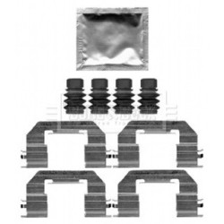 Brake Disc Pad Accessory Kit BORG & BECK BBK1610