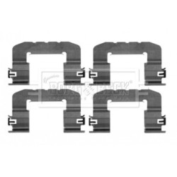 Brake Disc Pad Accessory Kit BORG & BECK BBK1618