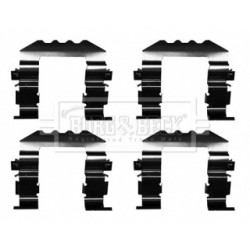 Brake Disc Pad Accessory Kit BORG & BECK BBK1620