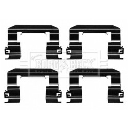 Brake Disc Pad Accessory Kit BORG & BECK BBK1623