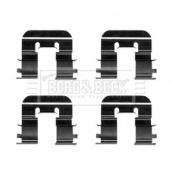 Brake Disc Pad Accessory Kit BORG & BECK BBK1626
