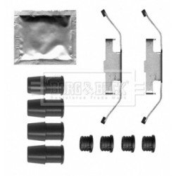 Brake Disc Pad Accessory Kit BORG & BECK BBK1630