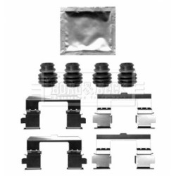 Brake Disc Pad Accessory Kit BORG & BECK BBK1648