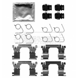 Brake Disc Pad Accessory Kit BORG & BECK BBK1650
