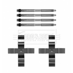 Brake Disc Pad Accessory Kit BORG & BECK BBK1652