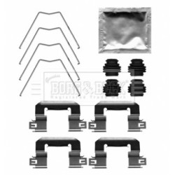 Brake Disc Pad Accessory Kit BORG & BECK BBK1665