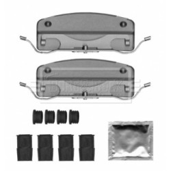 Brake Disc Pad Accessory Kit BORG & BECK BBK1666