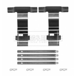 Brake Disc Pad Accessory Kit BORG & BECK BBK1667